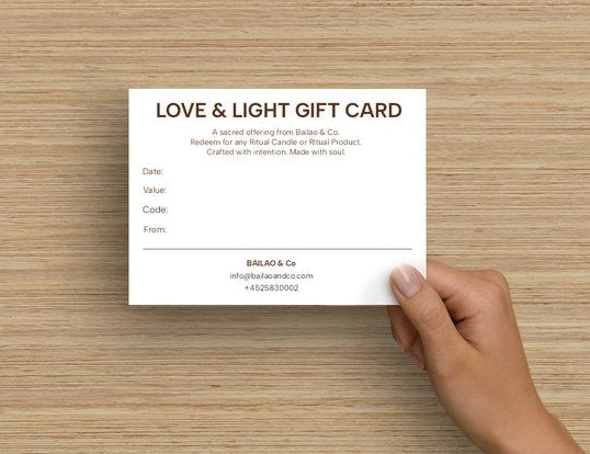 Bailao Gift Card